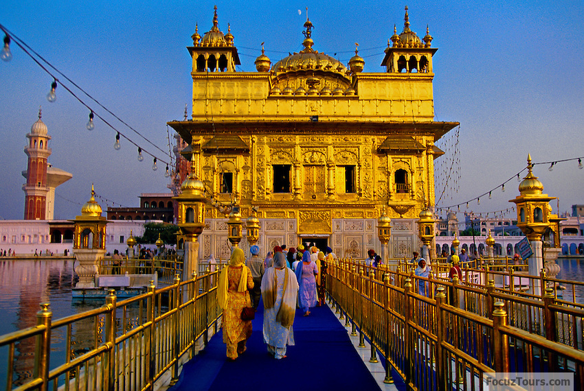 The Golden Temple (holiest Sikh shrine), Amritsar, Punjab, India