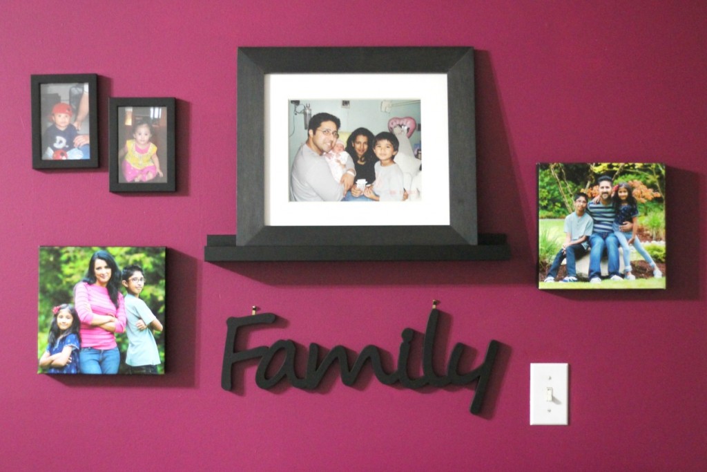 Family Photo Wall
