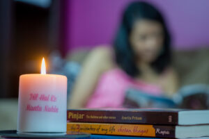 bollywood quote candle