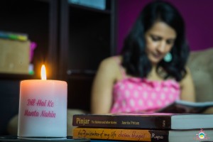 diy bollywood inspired candles, made with tissue paper