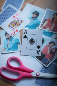 diy bollywood playing cards, diwali, pink chai