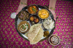 traditional punjabi thali