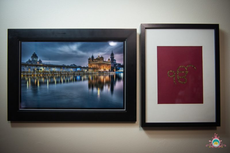 Vaisakhi Craft: Sikhi Inspired Glitter Art