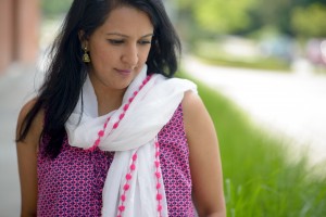 diy pompom dupatta