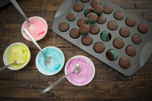 rakhi cupcakes, rakhri cupcakes