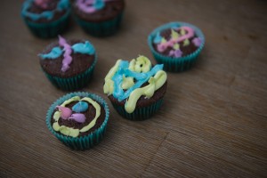 rakhi cupcakes, rakhri cupcakes
