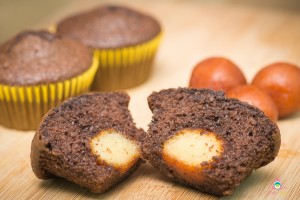 indian fusion desserts, gulab jamun cupcakes