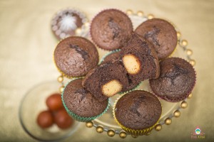 gulab jamun cupcakes