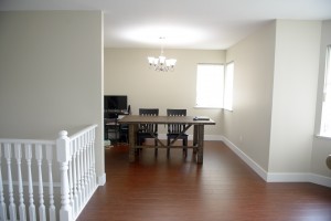 pink chai living room