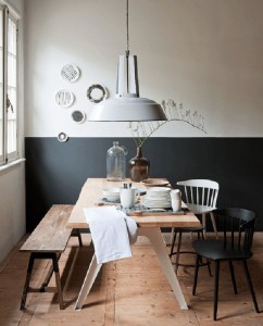 partially painted wall