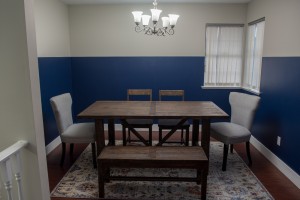 pink chai dining room