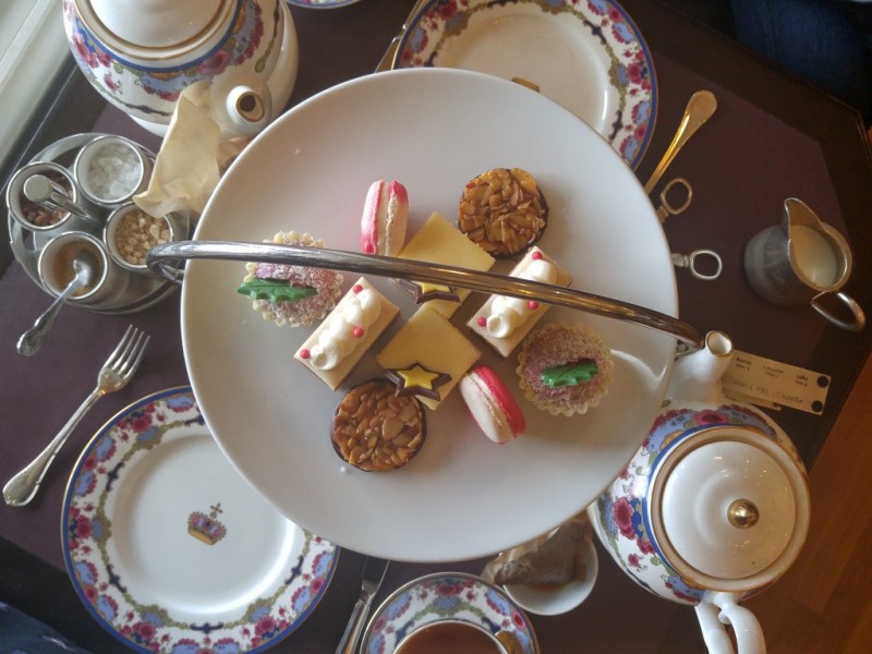 high tea at the empress