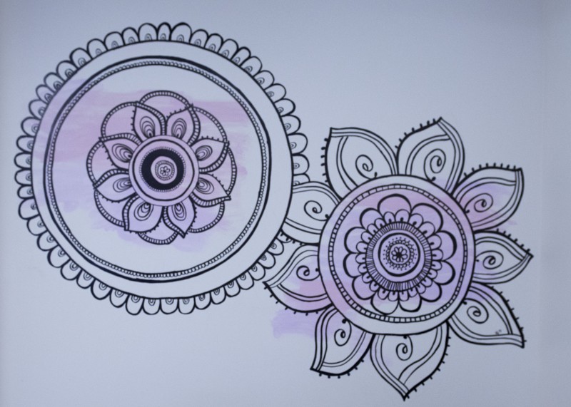 diy mandala art