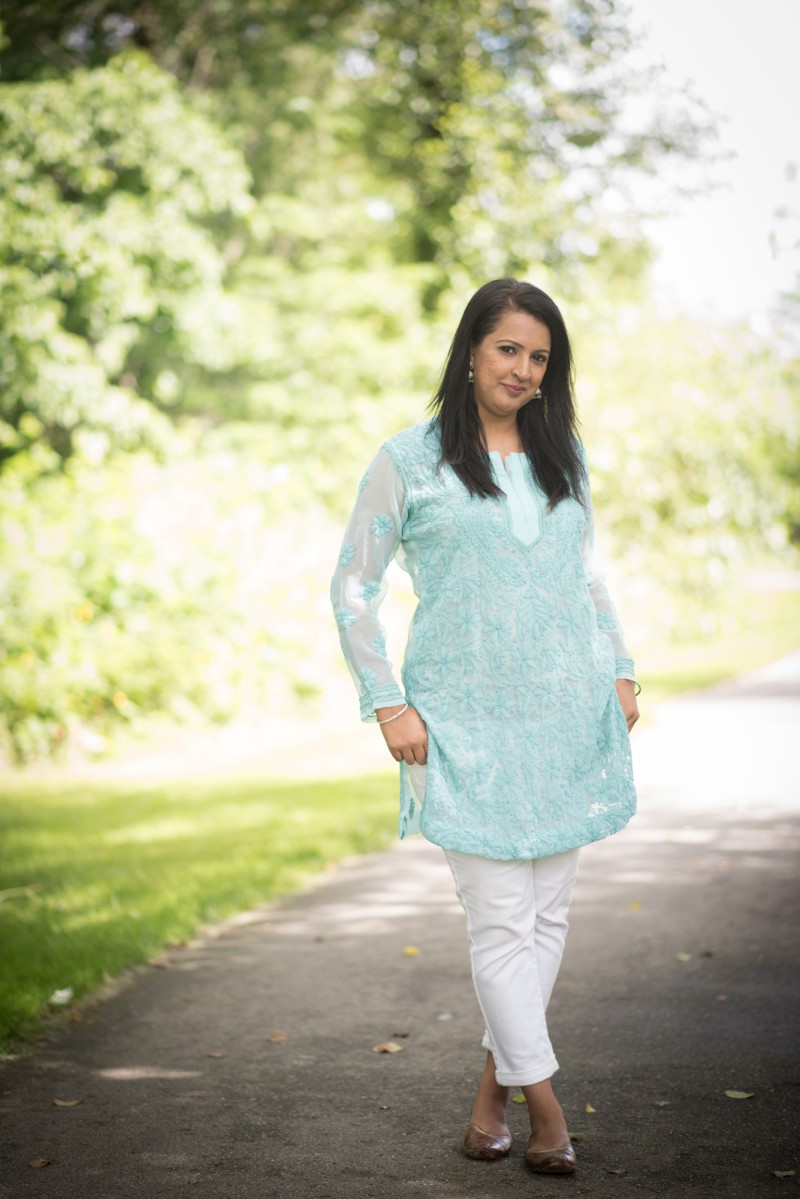 embroidered summer kurta