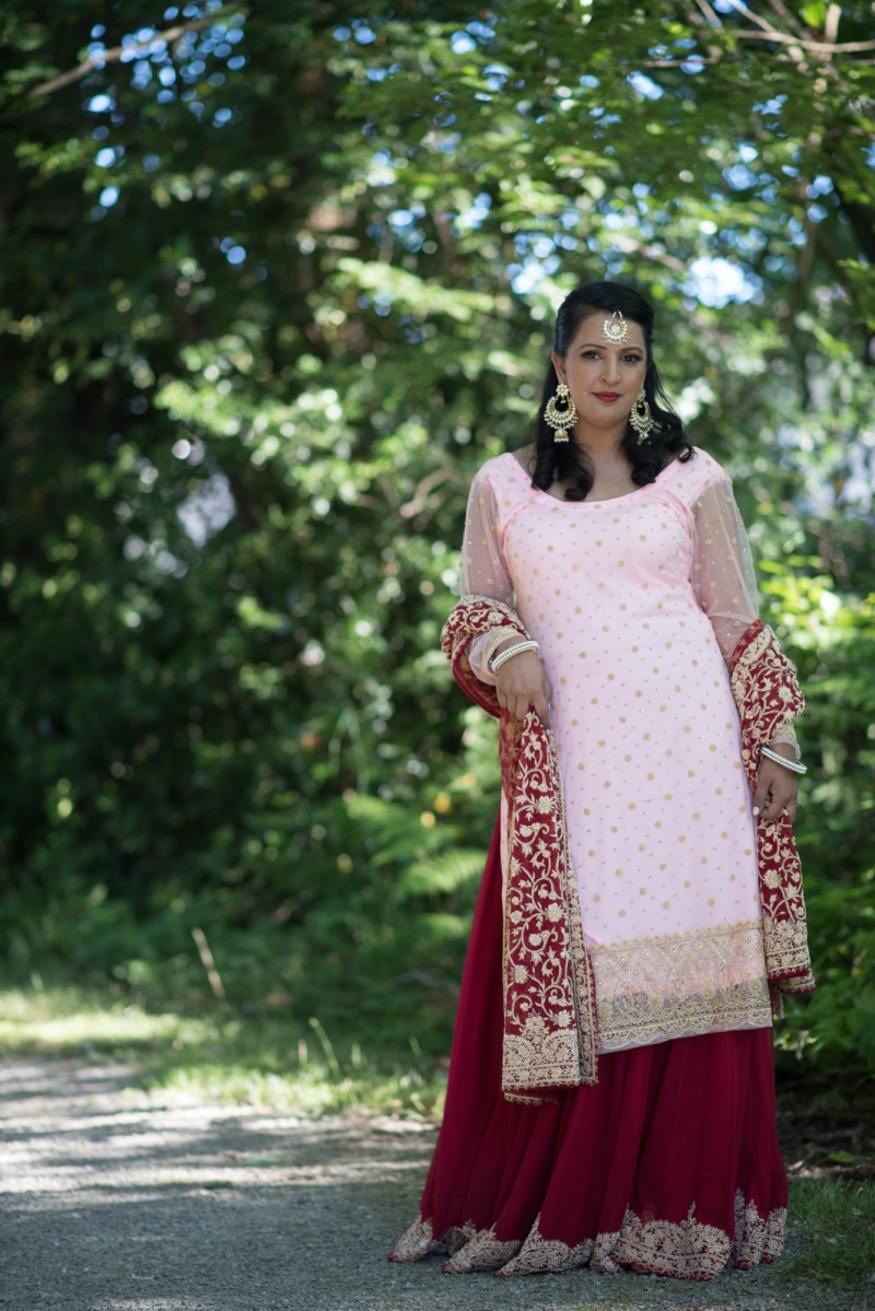 reusing wedding lehenga, updated wedding lehenga