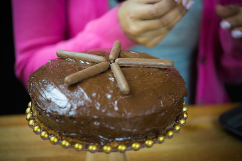 Lohri Bonfire Cake