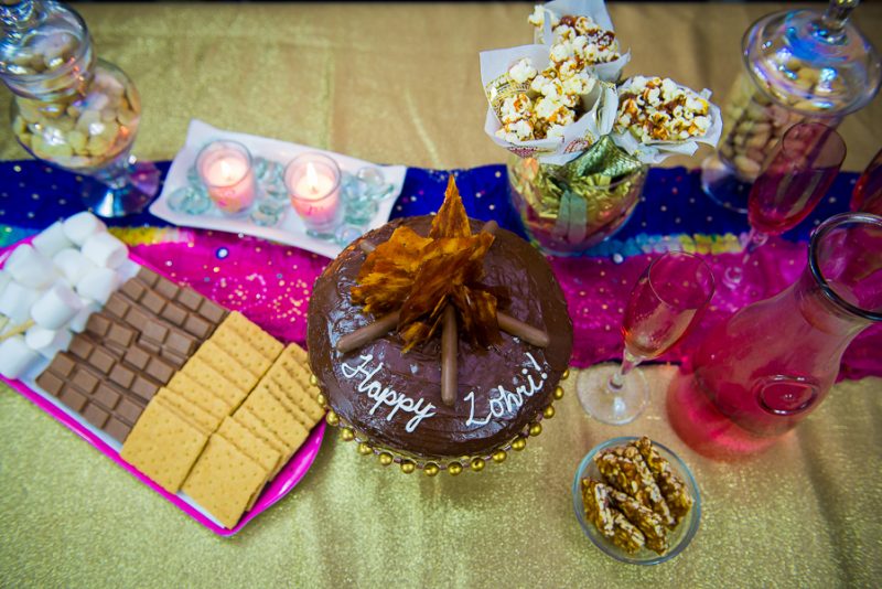 How to Make a Lohri Bonfire Cake: Pink Chai Living Blog
