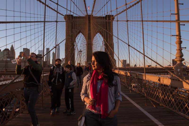 Brooklyn Bridge at Sunset