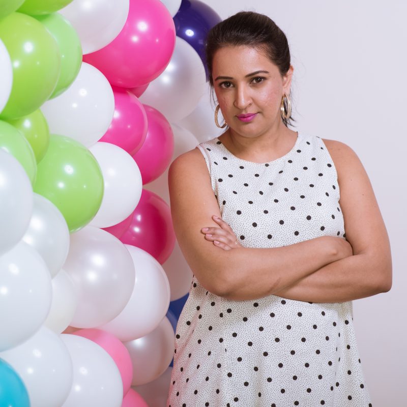 DIY Rainbow Balloon Wall