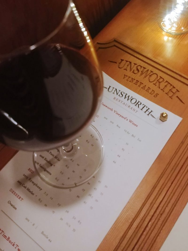 Unsworth Vineyards, Cowichan BC