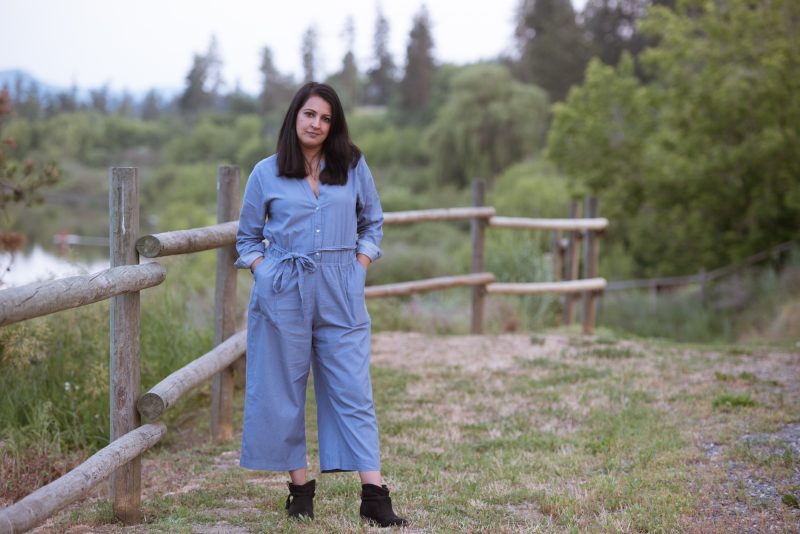 old navy jumpsuit, pink chai living