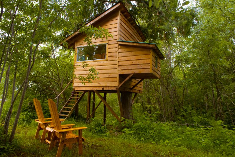 Enderby Treehouse, J heart Y, Pink Chai