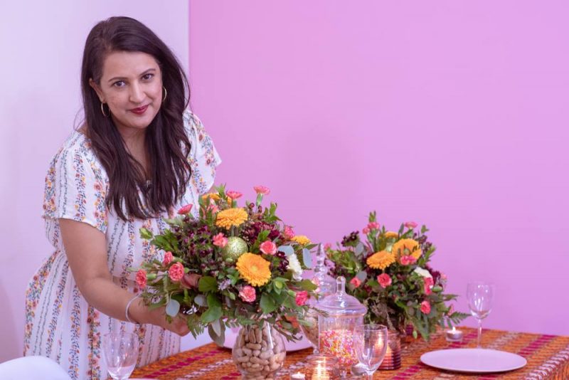 lohri tablescape and decor