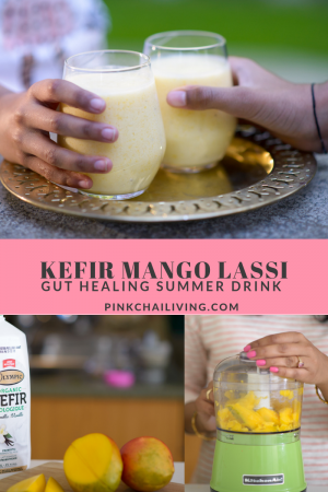 kefir lassi, kefir mango lassi