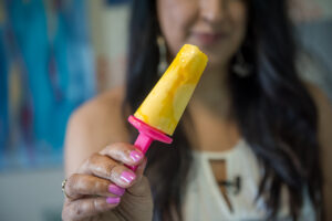 milk mango popsicles