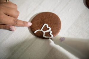 chocolate gingerbread cookies