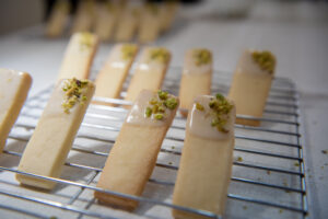 rasmalai shortbread cookies