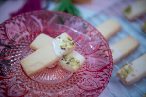 rasmalai shortbread cookies