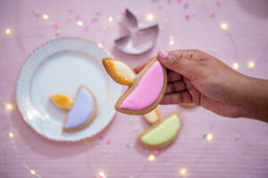 diya cookies, diya shaped cookie, diya cookie cutter