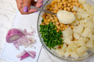 chole patty burgers, chickpea burger patties
