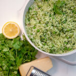cilantro rice, coriander rice